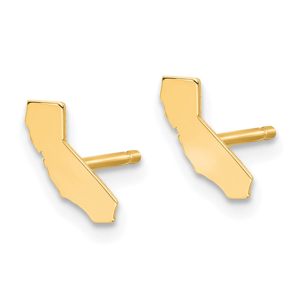 Vergoldet Sterlingsilber /gold California State Ohrringe