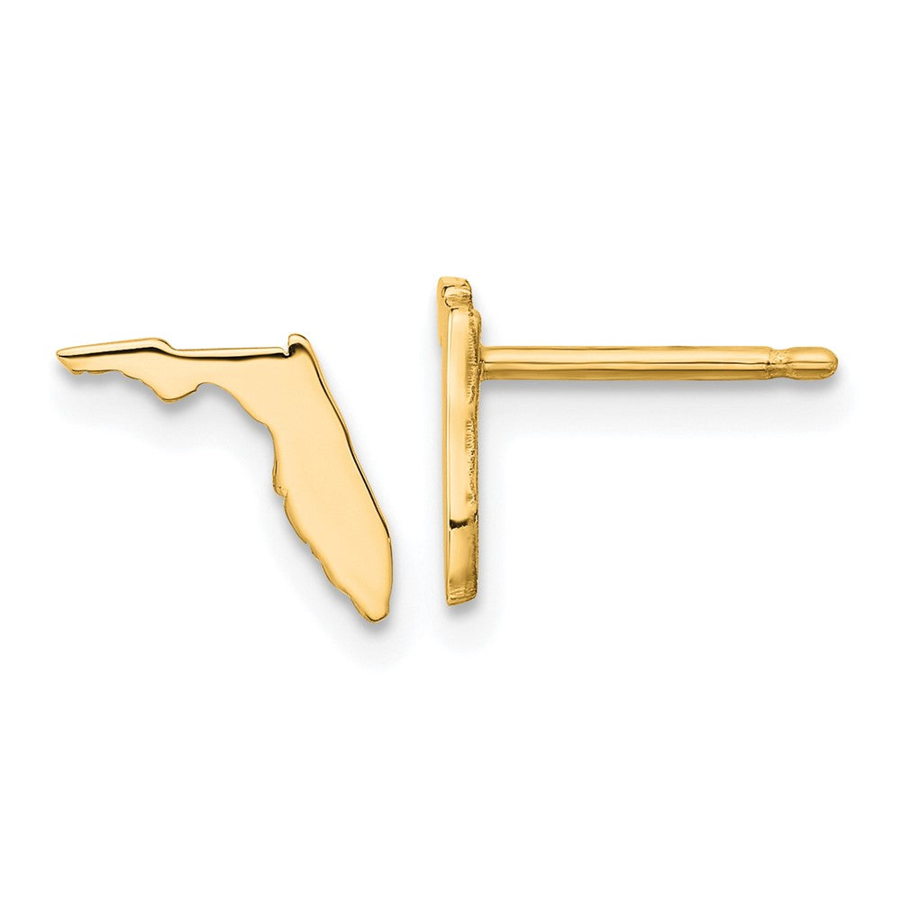 Vergoldet Sterlingsilber /gold Florida State Ohrringe