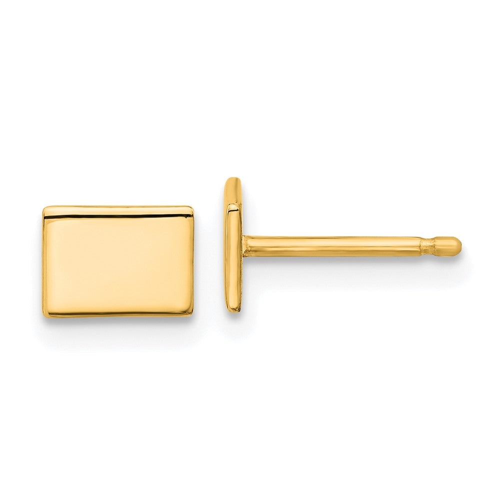 14K Gelbgold 14ky Wyoming State Ohrringe