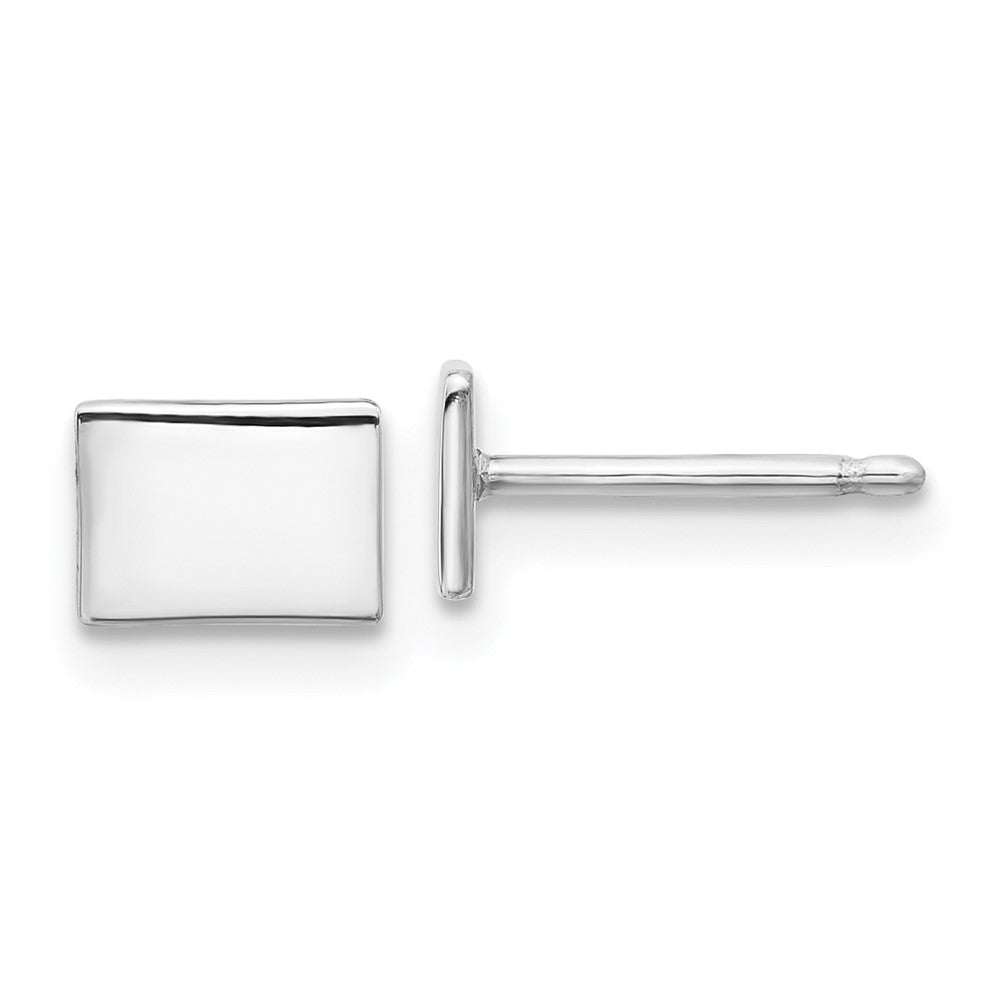 Sterlingsilber Silber/rhodiniert Colorado State Ohrringe