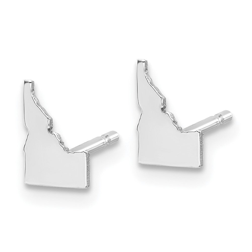 14K Weißgold 14kw Idaho State Ohrringe