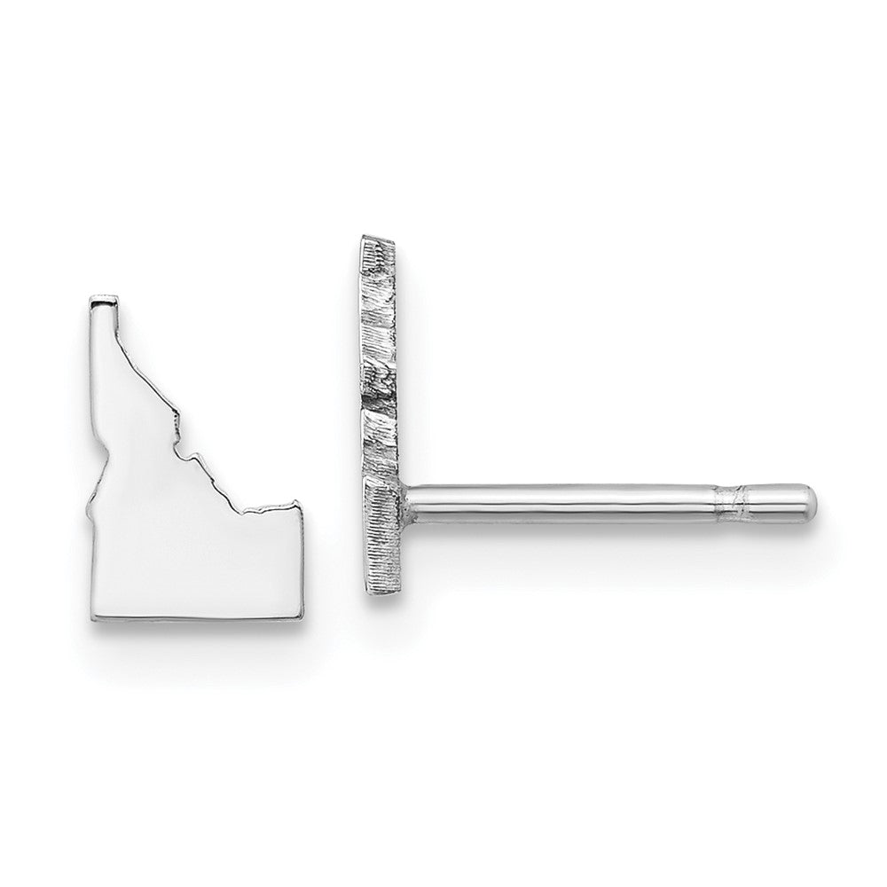 14K Weißgold 14kw Idaho State Ohrringe