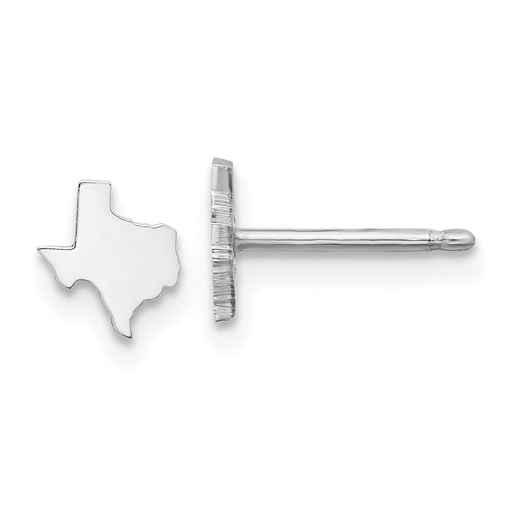 Sterlingsilber Silber/rhodiniert Texas State Ohrringe