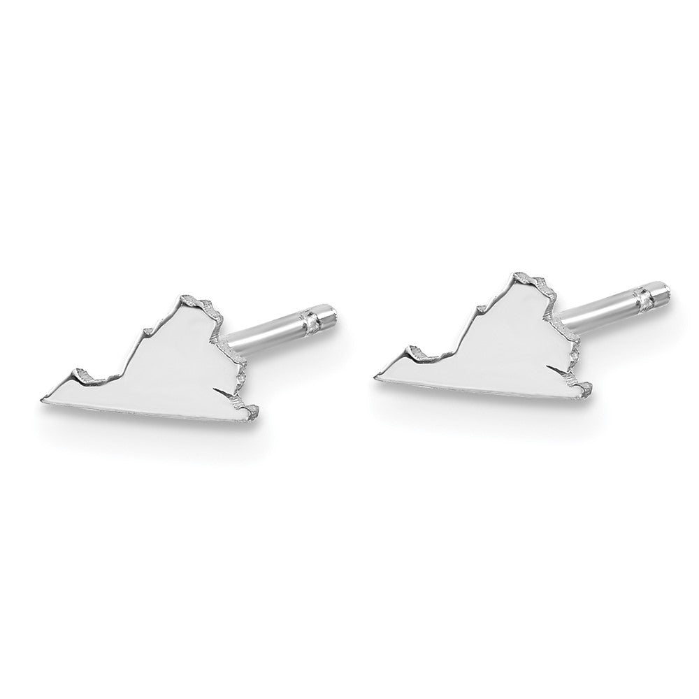 Sterlingsilber Silber/rhodiniert Virginia State Ohrringe