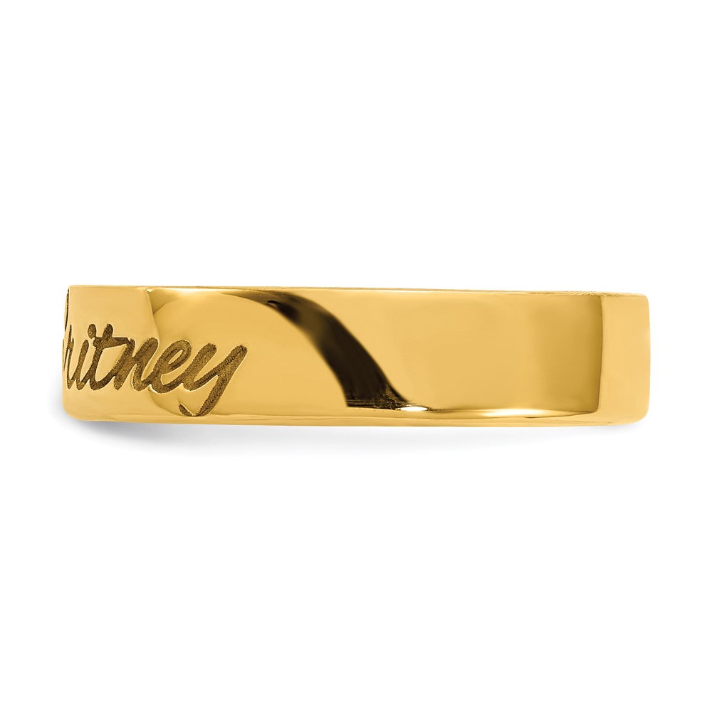 14K Gelbgold Customized Ring