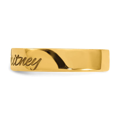 14K Gelbgold Customized Ring