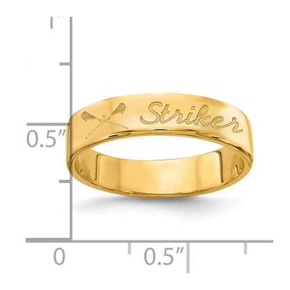 14K Gelbgold Customized Ring