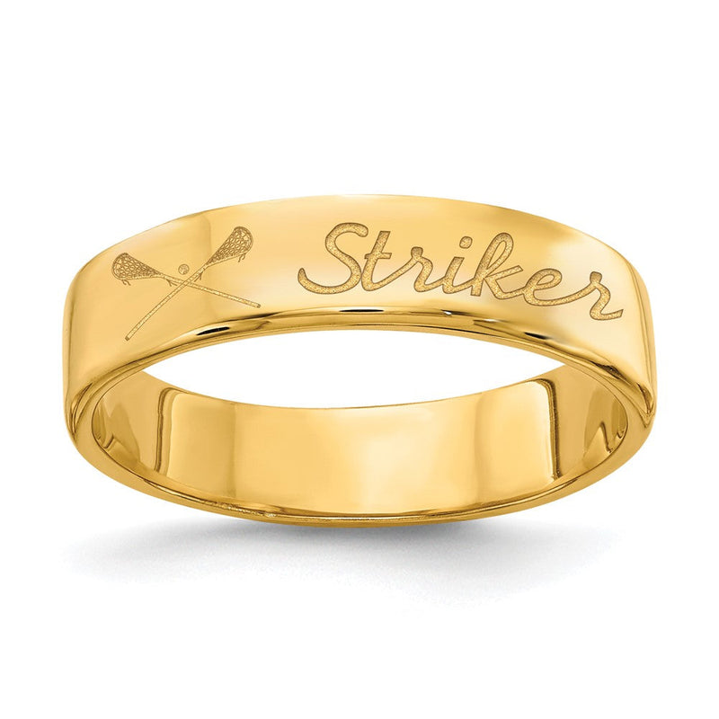 14K Gelbgold Customized Ring