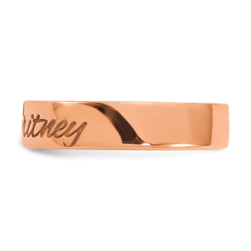 14K Roségold Customized Ring