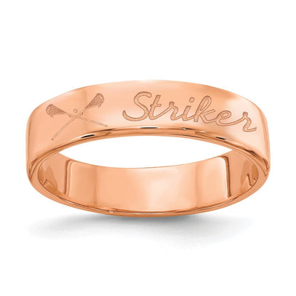 14K Roségold Customized Ring