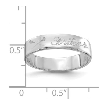 14K Weißgold Individueller Ring
