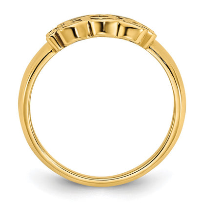 Vergoldet Sterlingsilber /gold Monogramm Ring