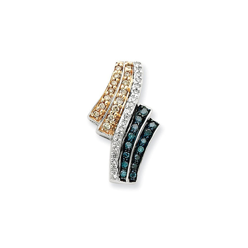 14K Weißgold Wg Bl.wht. & Ch