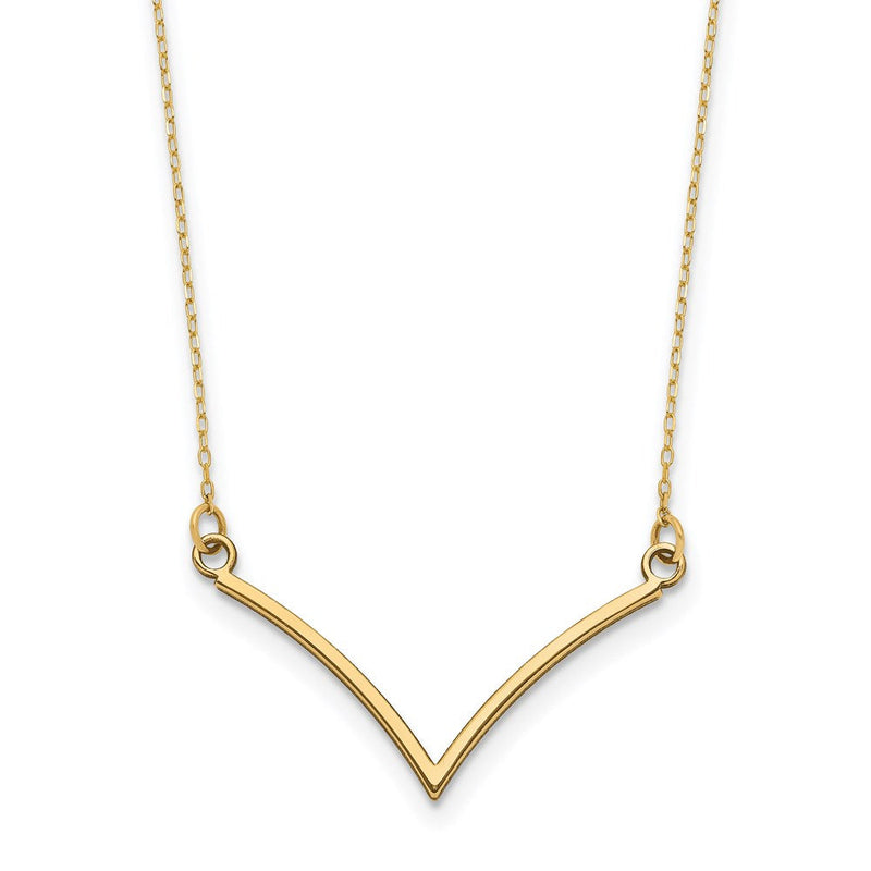 14K Gelbgold V Halskette