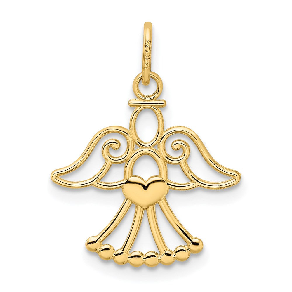 14K Gelbgold 14K Engel Charm