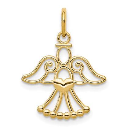 14K Gelbgold 14K Engel Charm