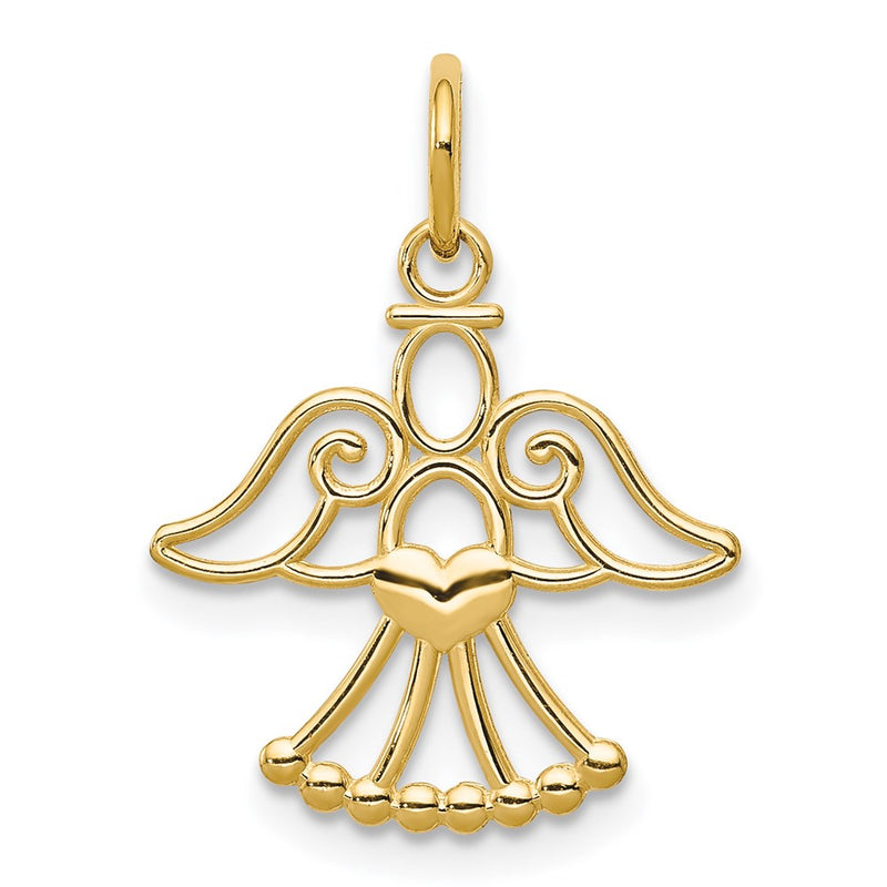 14K Gelbgold 14K Engel Charm