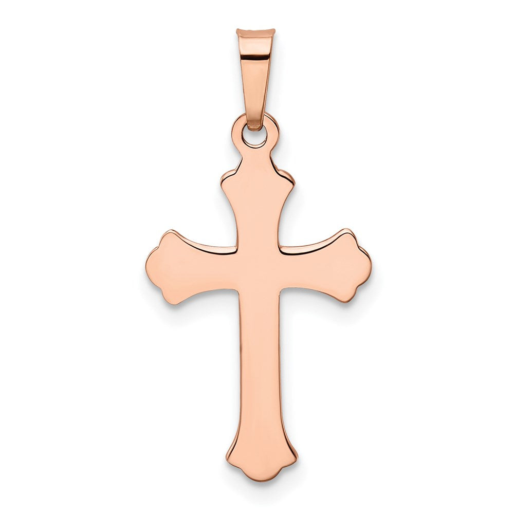 14K Roségold 14K Roségold Kreuz Anhänger