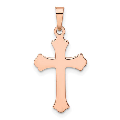14K Roségold 14K Roségold Kreuz Anhänger