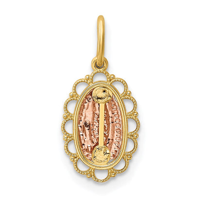 14K Bicolor 14K Bicolor Guadalupe Anhänger