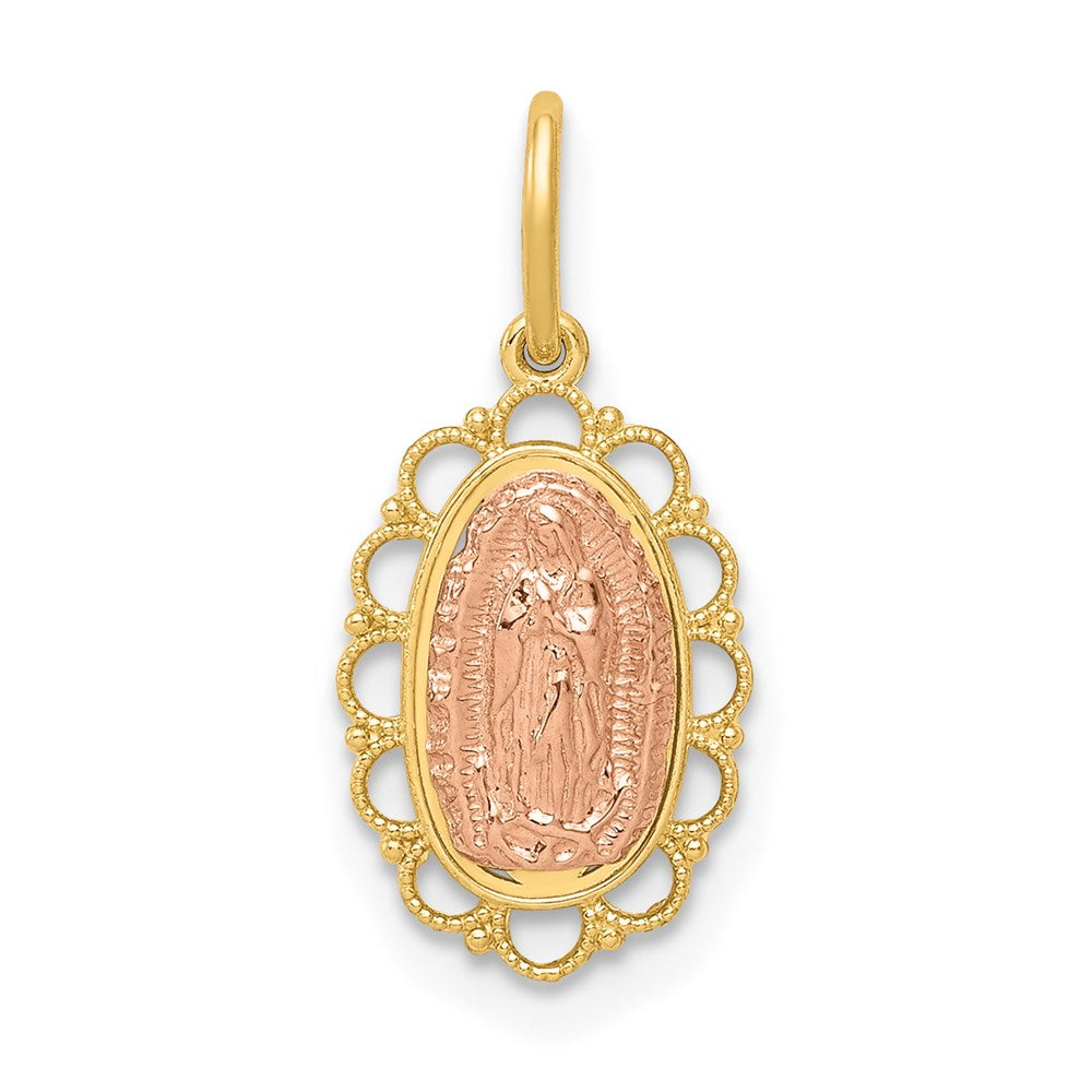14K Bicolor 14K Bicolor Guadalupe Anhänger