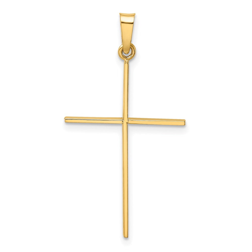 14K Gelbgold 14K Kreuz Anhänger