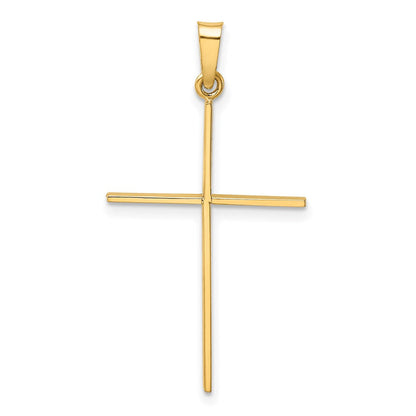 14K Gelbgold 14K Kreuz Anhänger