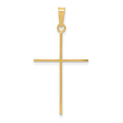 14K Gelbgold 14K Kreuz Anhänger