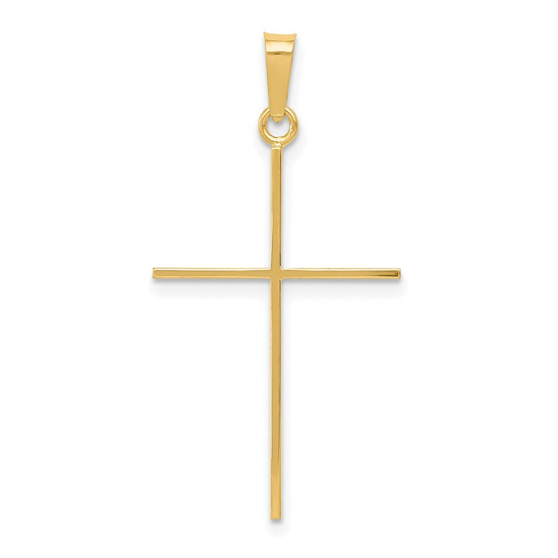14K Gelbgold 14K Kreuz Anhänger
