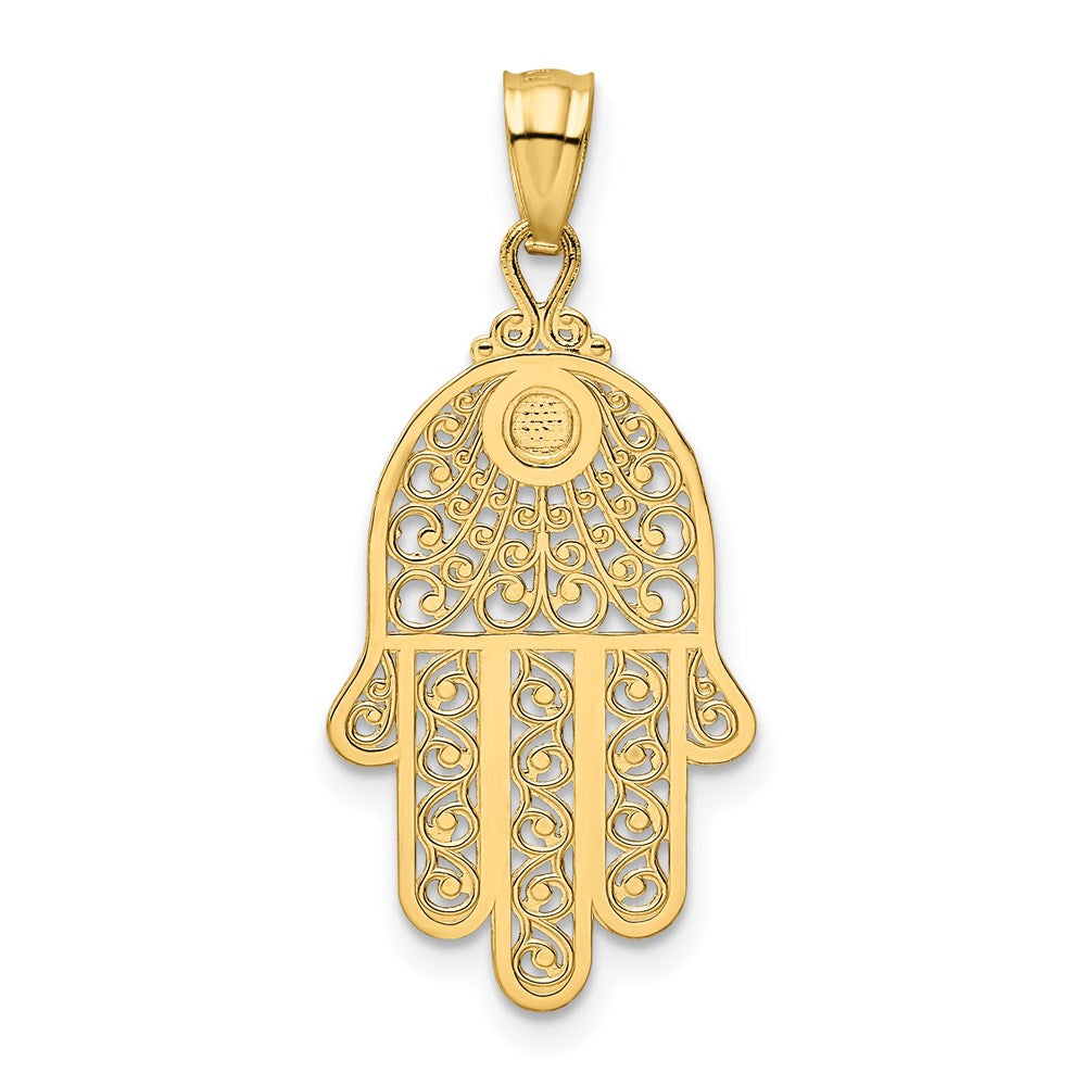 14K Gelbgold 14K Gelbgold Hand Of God Anhänger
