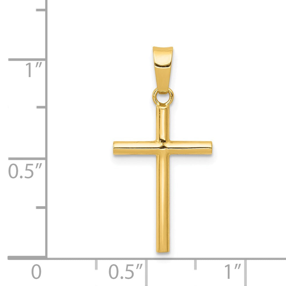 14K Gelbgold 14K Poliert Kreuz Anhänger