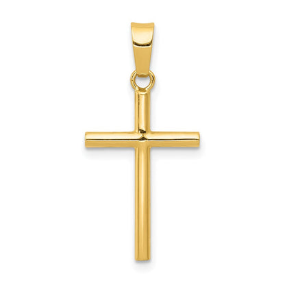 14K Gelbgold 14K Poliert Kreuz Anhänger