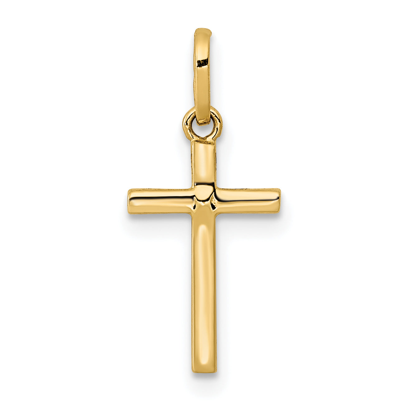 14K Gelbgold 14K Poliert Kreuz Anhänger