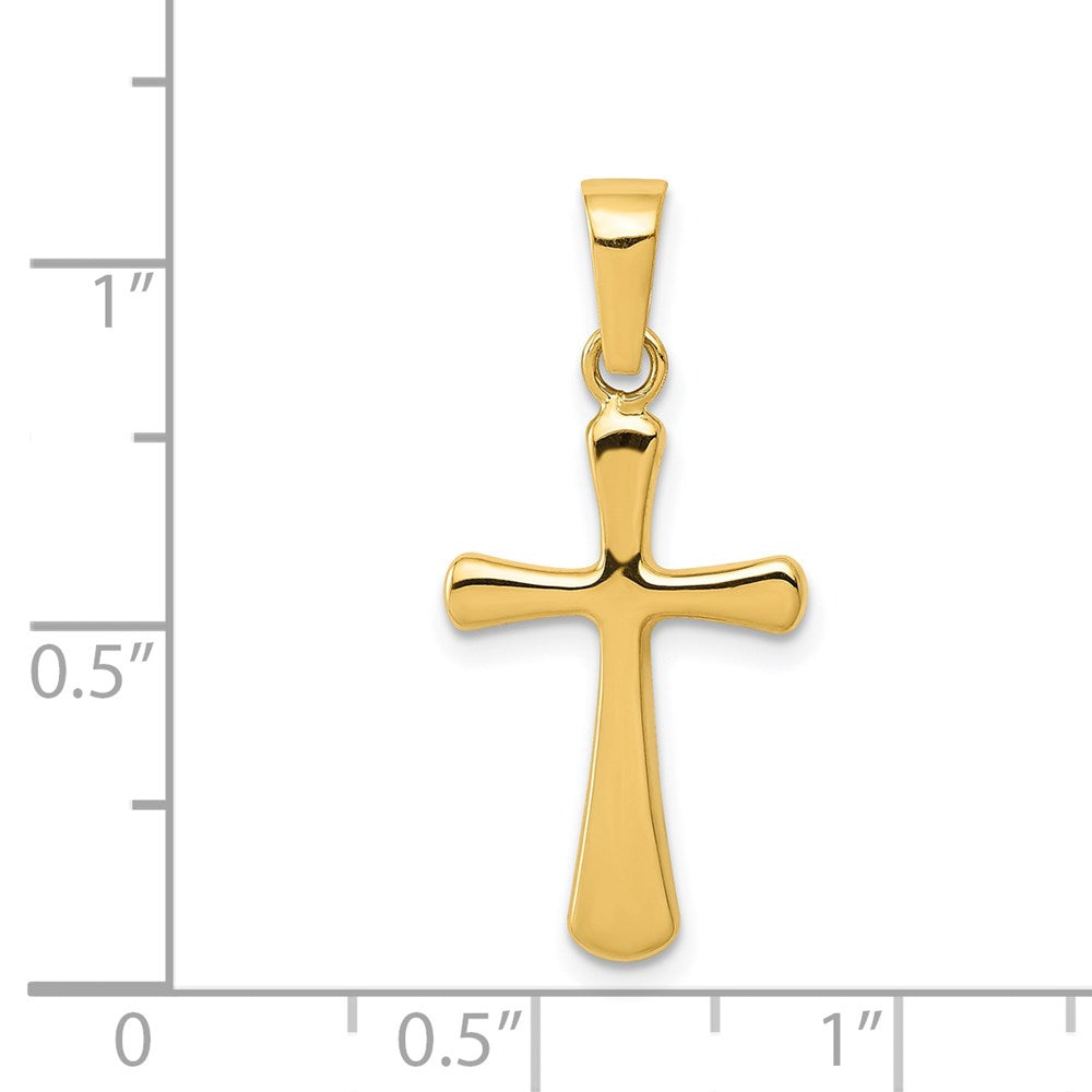 14K Gelbgold 14K Poliert Kreuz Anhänger