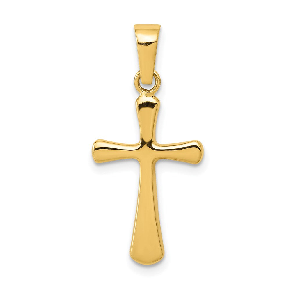 14K Gelbgold 14K Poliert Kreuz Anhänger