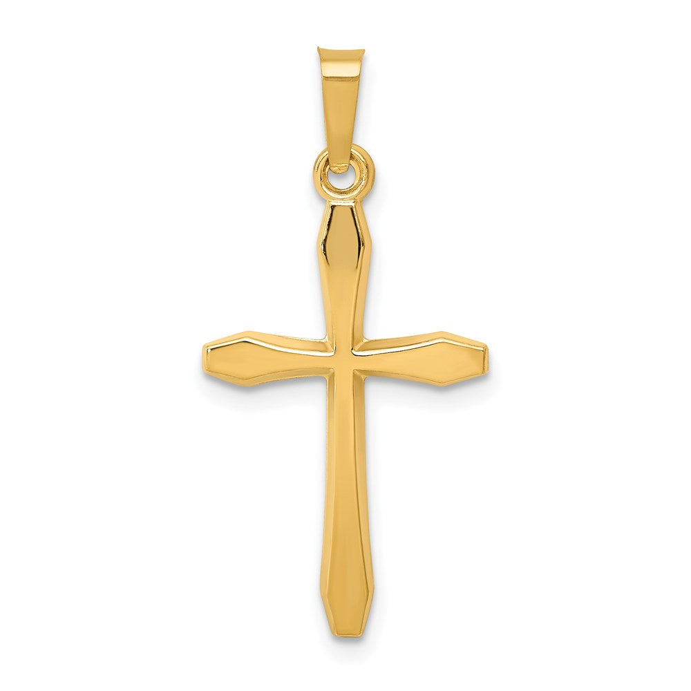 14K Gelbgold 14K Poliert Passion Kreuz Anhänger