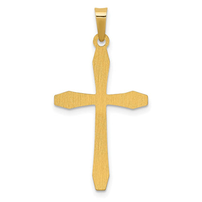 14K Gelbgold 14K Poliert Kreuz Anhänger