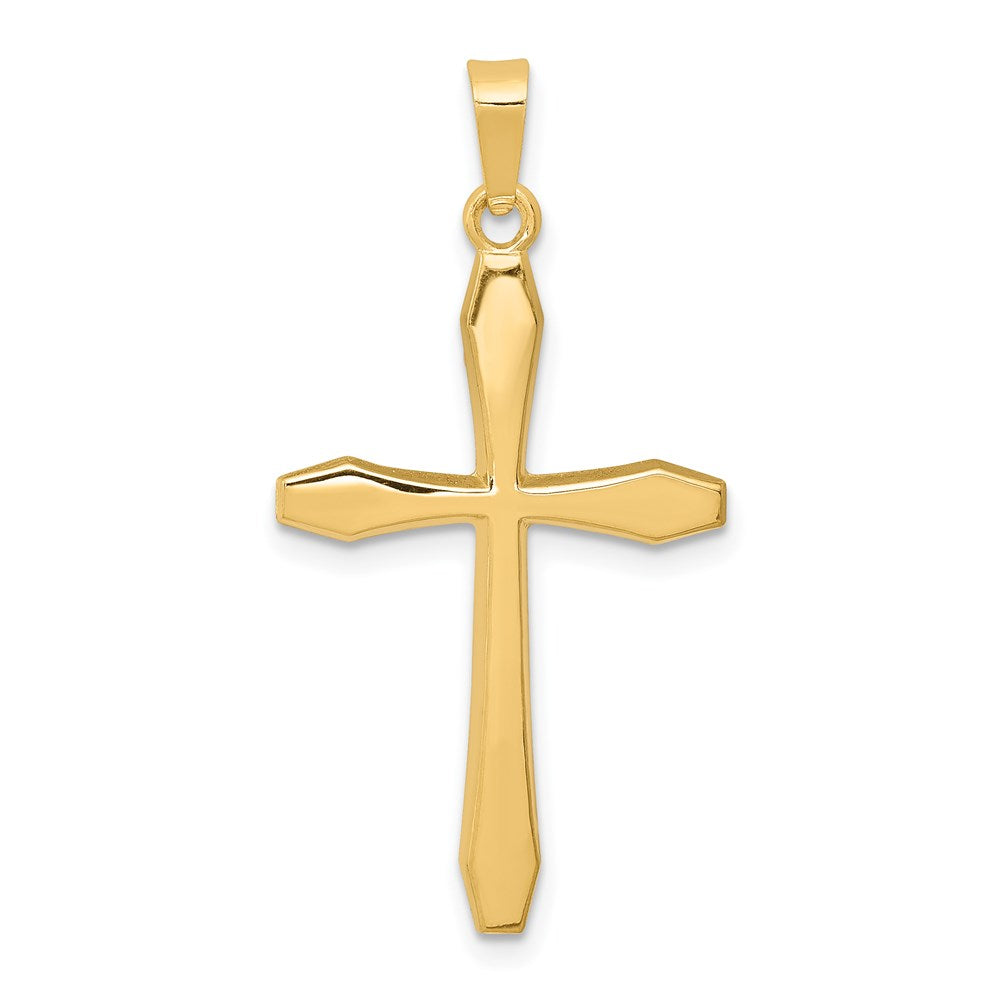 14K Gelbgold 14K Poliert Kreuz Anhänger