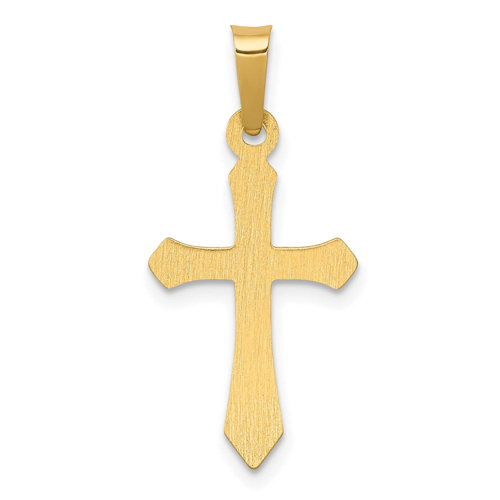 14K Gelbgold 14K Poliert Kreuz Anhänger