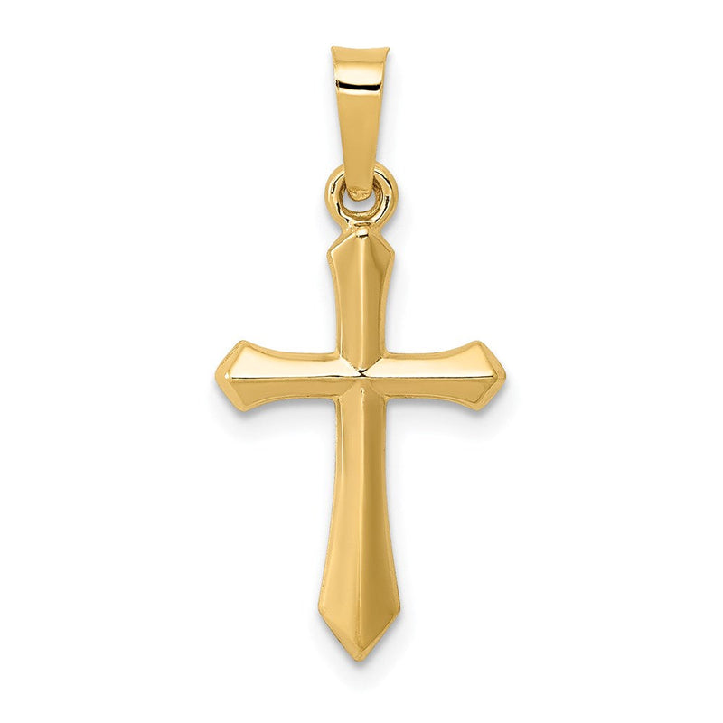 14K Gelbgold 14K Poliert Kreuz Anhänger