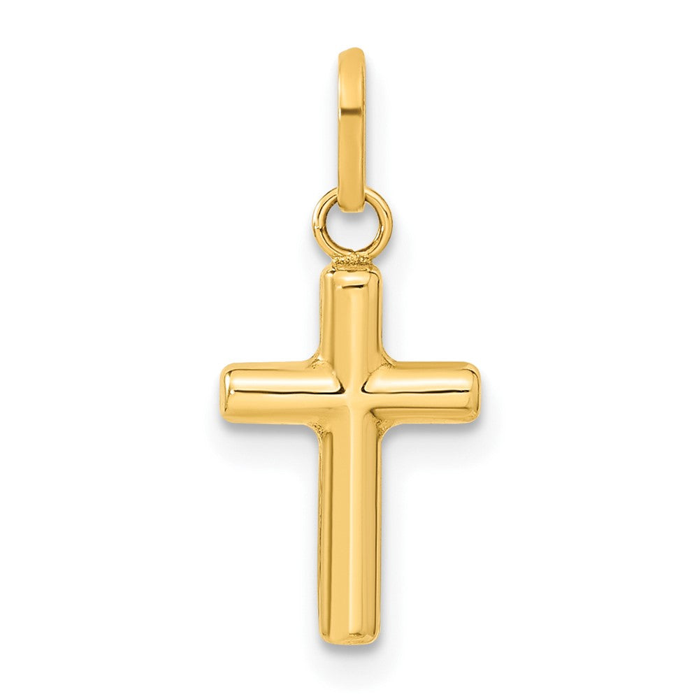 14K Gelbgold 14K Hohl Kreuz Anhänger