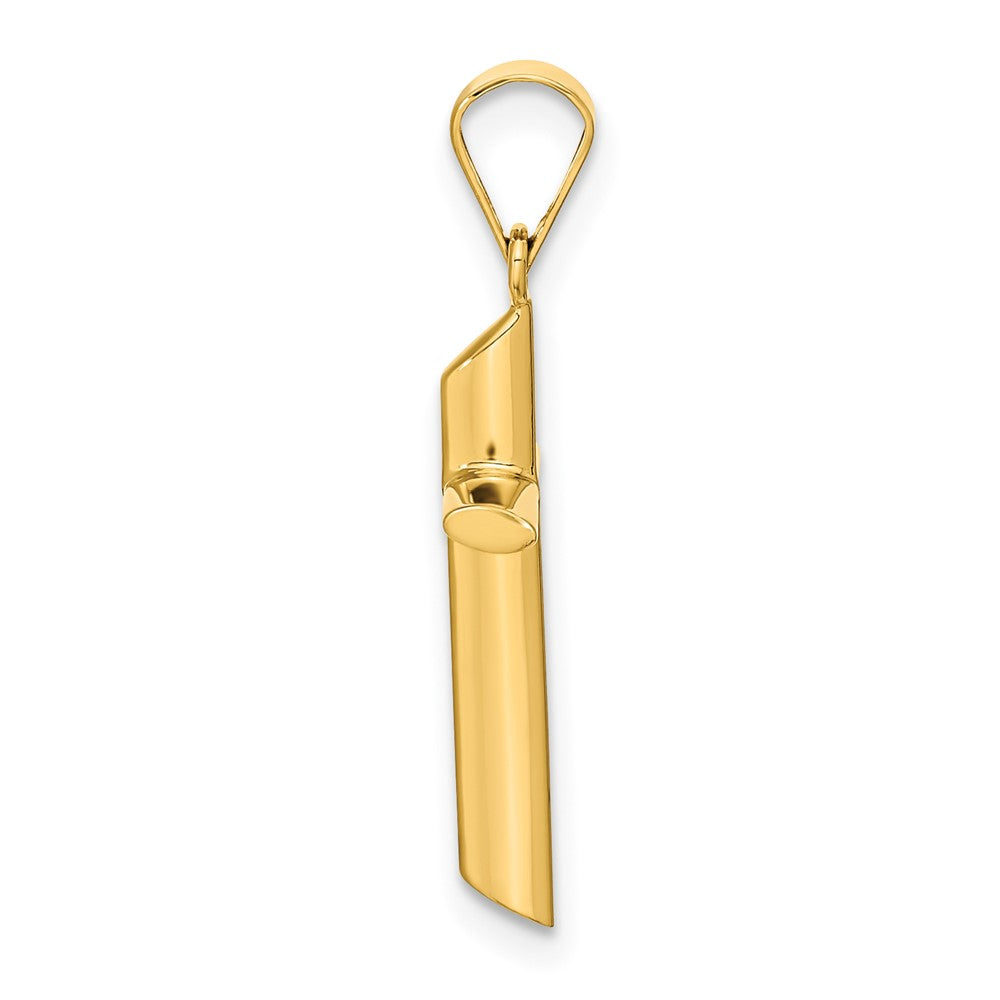 14K Gelbgold 14K Poliert Kreuz Anhänger