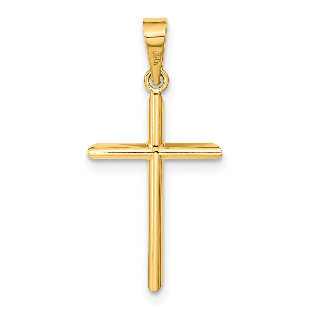 14K Gelbgold 14K Poliert Kreuz Anhänger