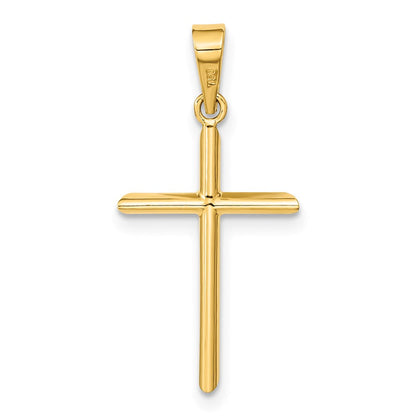 14K Gelbgold 14K Poliert Kreuz Anhänger