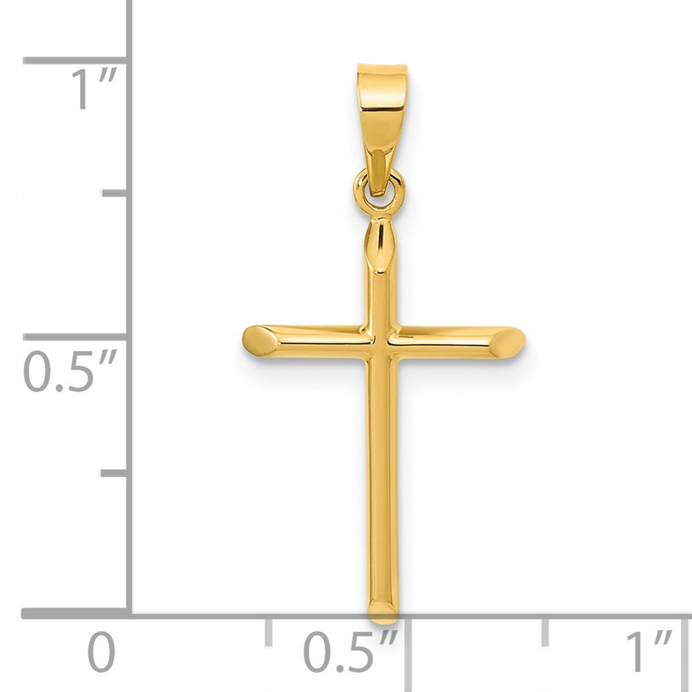14K Gelbgold 14K Poliert Kreuz Anhänger