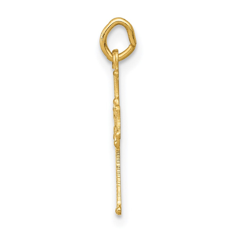 14K Gelbgold 14K Keltisch Kreuz Charm