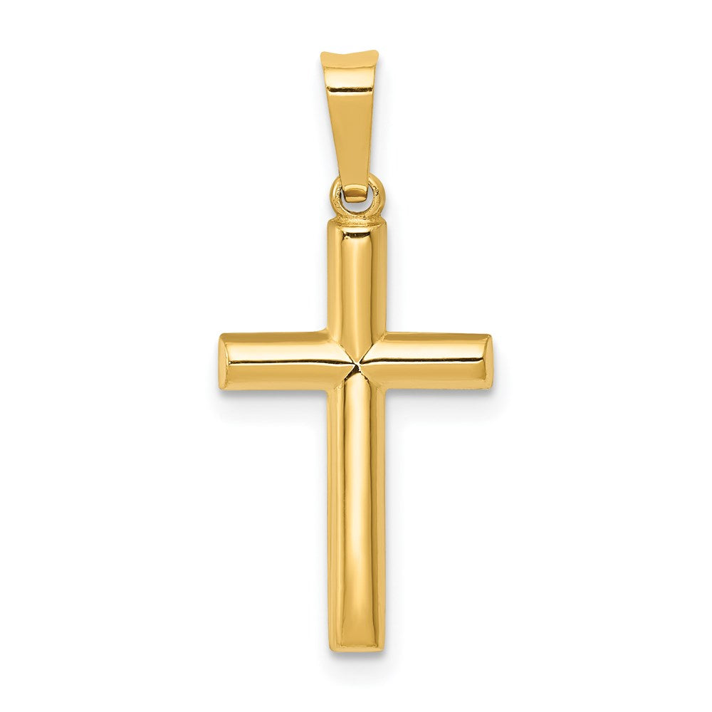 14K Gelbgold 14K Hohl Kreuz Anhänger