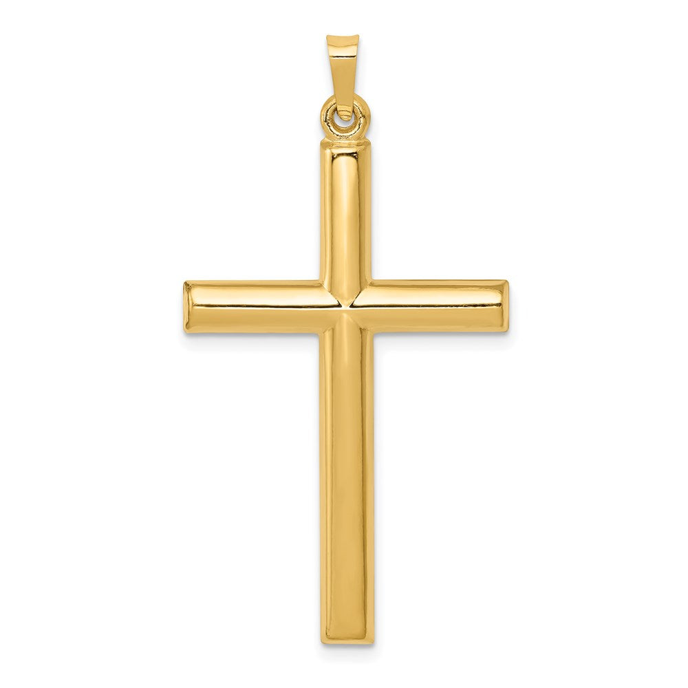 14K Gelbgold 14K Hohl Kreuz Anhänger