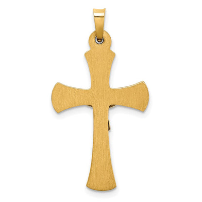 14K Bicolor 14K Bicolor Inri Hohl Kruzifix Anhänger