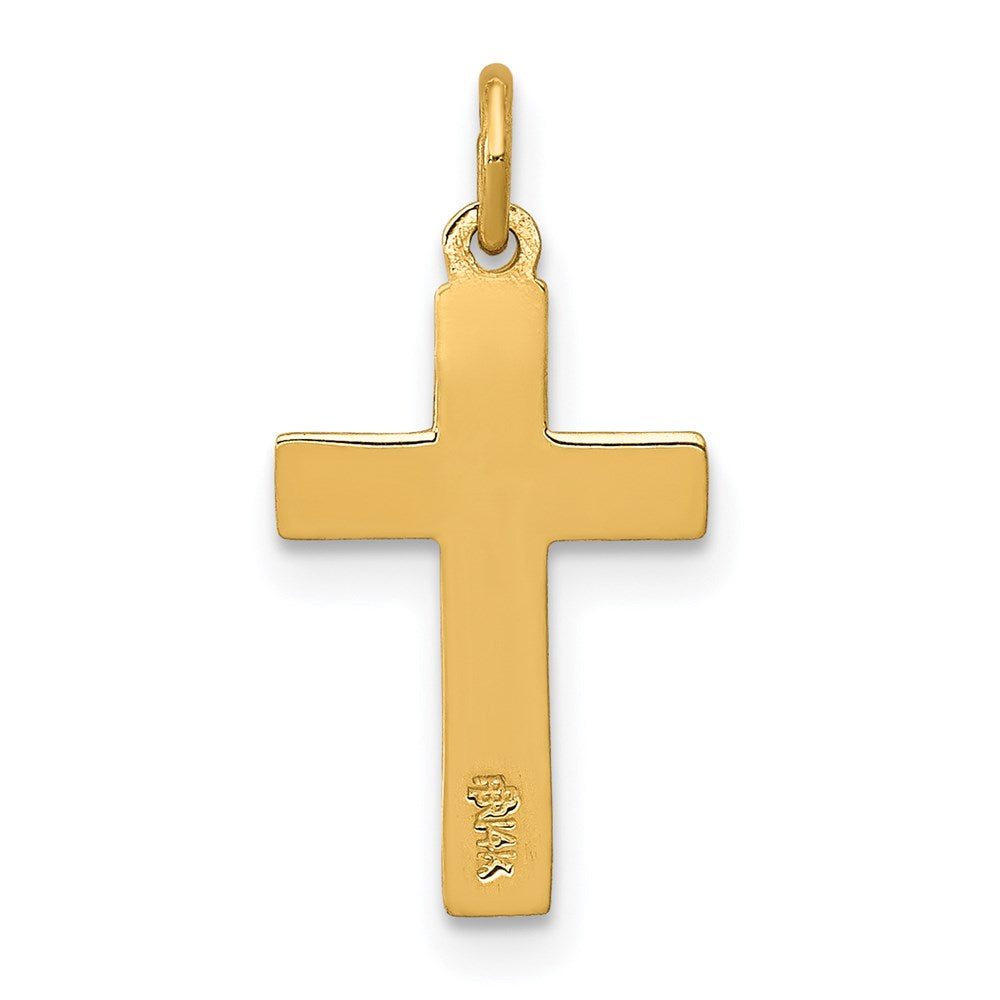 14K Gelbgold 14K Inri Kruzifix Charm